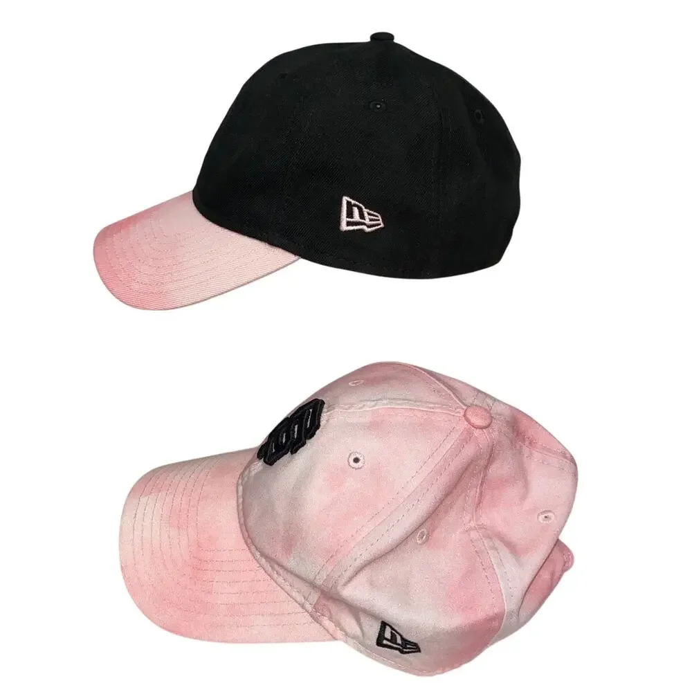 New Era SF Giants Mother's Day 39THIRTY Flex Hat Glitter Pink Black Tie Dye Brim